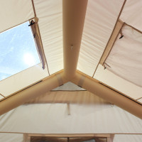 戶外自動充氣帳篷天幕二合一野餐露營全套裝備野營過夜大帳篷