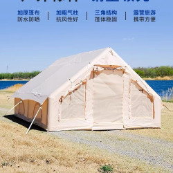 戶外充氣帳篷露營3-5人一室一廳全自動野營搭建戶外旅遊露營