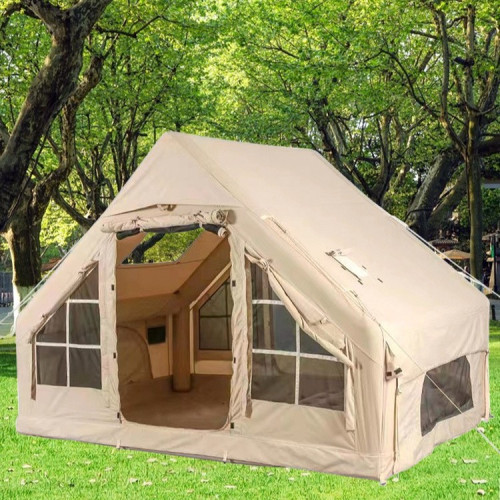戶外冬季遊加厚防雨露營充氣帳篷戶外充氣小屋野外野營帳篷房