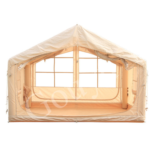 7.5平米戶外充氣帳篷野餐露營全套裝備可攜式野營過夜大帳篷