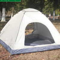 速開帳篷戶外2-3人拋開露營防雨防曬野營情侶可攜式四季通用防水