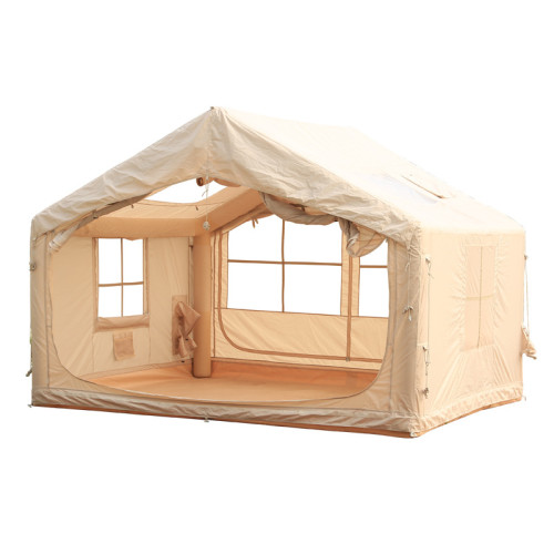 充氣帳篷戶外折曡自動可攜式露營防曬防雨野餐露營裝備用品