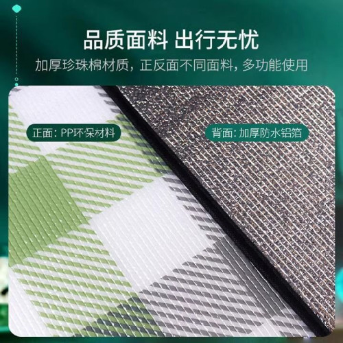 防潮墊野餐墊加厚防水可攜式戶外露營帳篷墊子底部地墊家用打地鋪墊