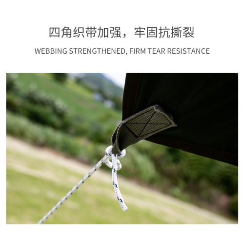 酷龍達天幕戶外大號黑膠露營帳篷CLD-NTM03
