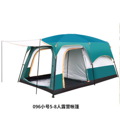 兩房一廳帳篷5-8人3-4人多人防暴雨沙灘海邊露營登山野營大帳篷