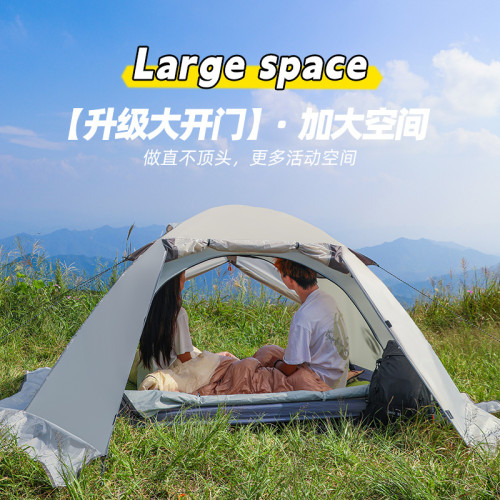 應公狼戶外雙層徒步帳篷鋁桿專業防風防雨野外露營登山帳篷