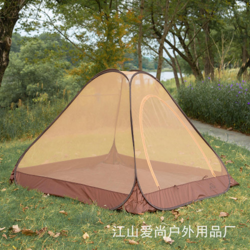 愛尚戶外防蟲四面網紗速開帳篷阿拉伯風格帳篷