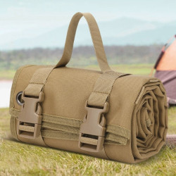 登山露營墊可攜式戶外戰術防水軍迷抗震射擊支架登山手提防潮射擊墊