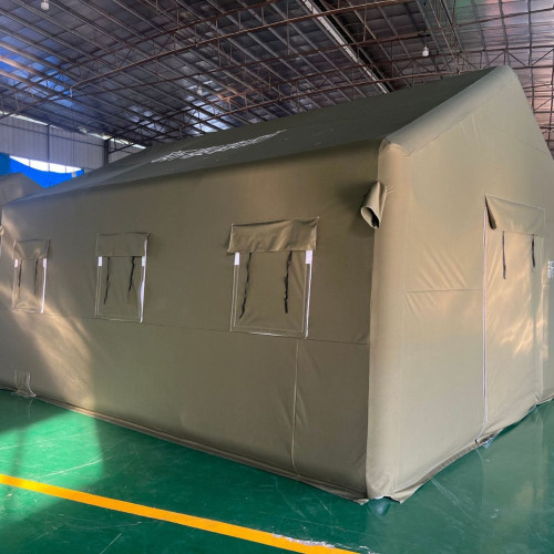 應急救援充氣帳篷大型充氣賑災帳篷醫療帳篷戶外施工帳篷移動帳篷