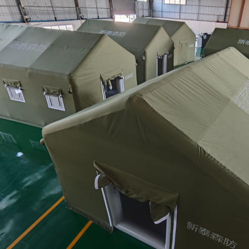 應急救援充氣帳篷大型充氣賑災帳篷醫療帳篷戶外施工帳篷移動帳篷