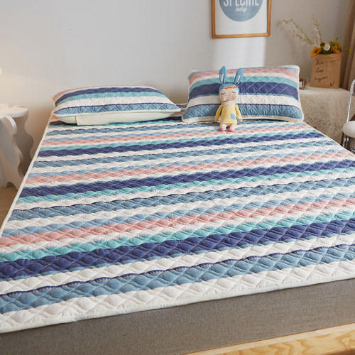 Roland Home Textile Cotton For Home Double Mattress Mattress Soft Cushion Pure Cotton Thin Washable Non-Slip Mattress Protection Mat