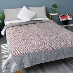 Pure Cotton Bed Cover Thin Mattress Protective Pad Quilted Bed Sheet Mattress with 1.8M M Airable Cover Single Quilted Quilt on Both Sides