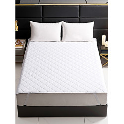 Hotel Mattress Protective Pad Waterproof Dirt-Proof Mattress Cover Bed & Breakfast Special Spring Bed Protection Cushion Removable and Washable