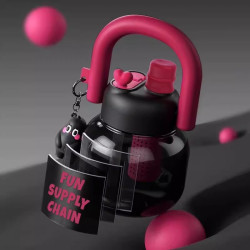 水杯女2024新款高顔值ins大容量可攜式耐高溫學生專用水壺吸管杯子