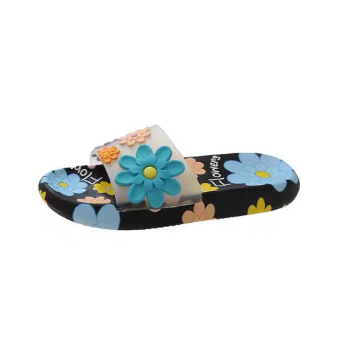 新款太陽花拖鞋女夏天室內防滑居家情侶軟底外穿軟底浴室內涼拖鞋