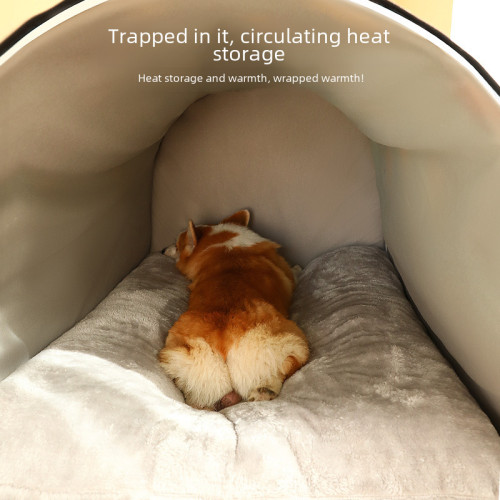 冬天狗窩保暖貓別墅狗狗半封閉房子窩四季寵物窩貓窩狗窩寵物用品 冬天狗窩保暖貓別墅狗狗半封閉房子窩四季寵物窩貓窩狗窩寵物用品