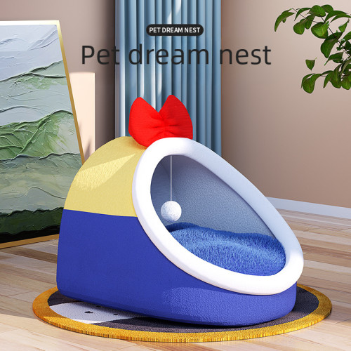 貓吉吉四季貓窩半封閉可拆洗貓窩寵物貓床半包圍狗窩狗床冬季保暖 貓吉吉四季貓窩半封閉可拆洗貓窩寵物貓床半包圍狗窩狗床冬季保暖