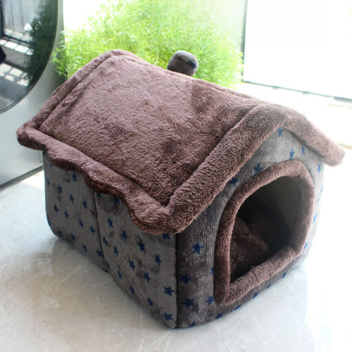 狗窩貓窩狗房子冬季保暖窩可折曡寵物窩寵物房子四季通用寵物用品 狗窩貓窩狗房子冬季保暖窩可折曡寵物窩寵物房子四季通用寵物用品