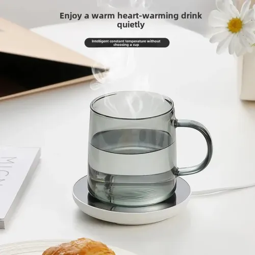 恒溫全自動智能加熱暖暖杯墊暖杯墊定時保溫杯墊電器茶杯咖啡杯