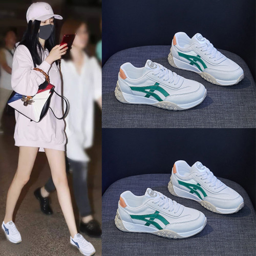 ins韓版阿甘鞋女2025春季新款學生跑步運動鞋休閒老爹鞋街拍NK122