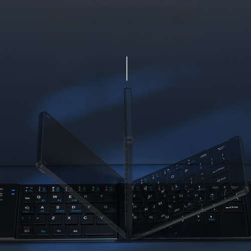 億鑫919折曡小鍵盤雙模藍牙2.4G鍵盤滑鼠套裝type-c充電適用平板 億鑫919折曡小鍵盤雙模藍牙2.4G鍵盤滑鼠套裝type-c充電適用平板