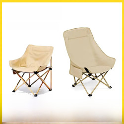 月亮椅露營椅戶外折曡椅可攜式超輕釣魚野餐裝備夜市擺攤桌椅凳子