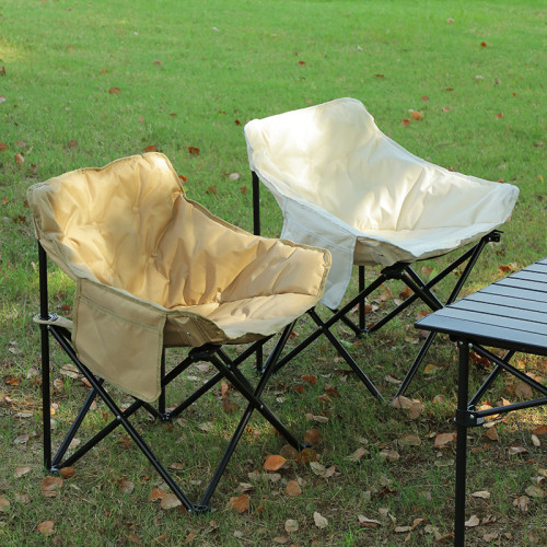 月亮椅露營椅戶外折曡椅可攜式超輕釣魚野餐裝備夜市擺攤桌椅凳子