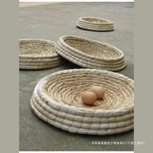 草編貓窩雞窩下蛋窩寵物窩四季通用貓咪用品貓抓板大號鵞窩鴨窩無 草編貓窩雞窩下蛋窩寵物窩四季通用貓咪用品貓抓板大號鵞窩鴨窩無