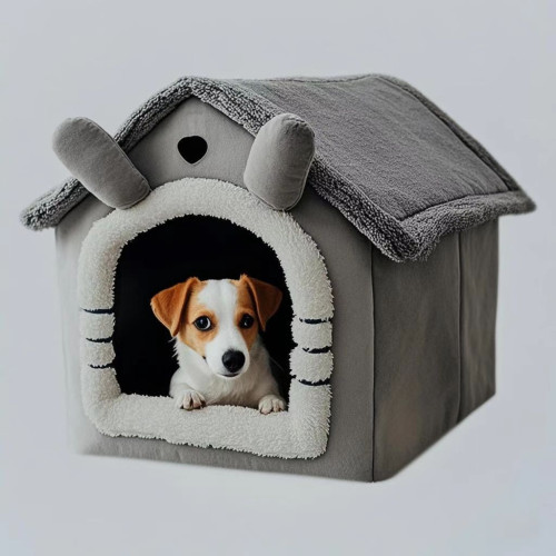 貓狗房子窩冬天保暖小型犬四季通用可拆洗狗屋貓窩床寵物 貓狗房子窩冬天保暖小型犬四季通用可拆洗狗屋貓窩床寵物