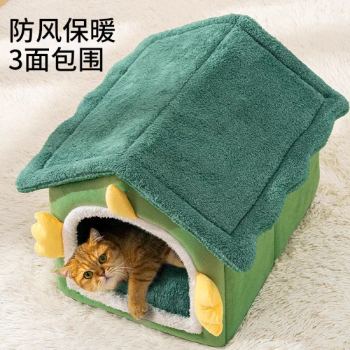 貓窩冬季貓房子全封閉式貓屋貓咪過冬神器狗房子寵物房子寵物狗窩 貓窩冬季貓房子全封閉式貓屋貓咪過冬神器狗房子寵物房子寵物狗窩