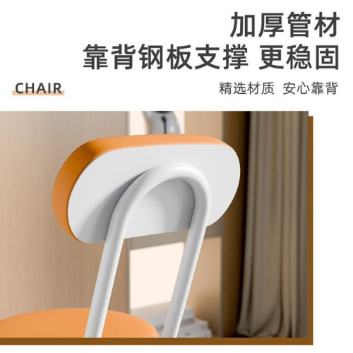 折曡椅大學生宿舍椅子陽台休軟包靠背家用餐椅可攜式 折曡椅大學生宿舍椅子陽台休軟包靠背家用餐椅可攜式