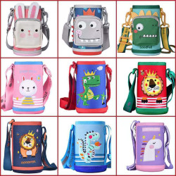 兒童保溫杯杯套卡通水杯壺套杯子保溫杯套防摔保護套水杯套