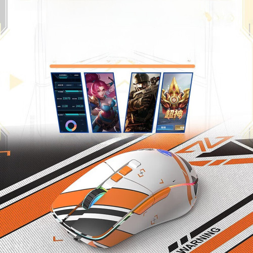 前行者G308無線藍牙遊戯滑鼠 電腦靜音無線藍牙三模可充電式家用 前行者G308無線藍牙遊戯滑鼠 電腦靜音無線藍牙三模可充電式家用