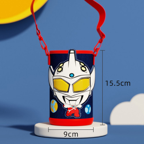 兒童保溫杯杯套通用大容量保護套學生保溫杯斜背水杯套 兒童保溫杯杯套通用大容量保護套學生保溫杯斜背水杯套