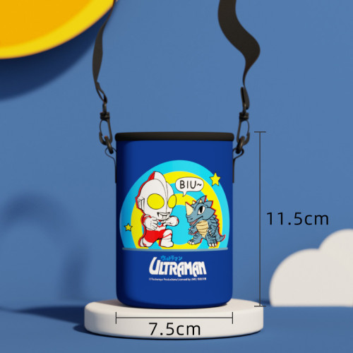 兒童保溫杯杯套通用大容量保護套學生保溫杯斜背水杯套 兒童保溫杯杯套通用大容量保護套學生保溫杯斜背水杯套