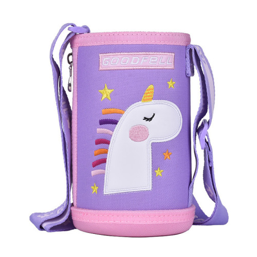 KE3C吸管杯保護套帶提繩玻璃保溫杯套兒童水杯套袋斜 KE3C吸管杯保護套帶提繩玻璃保溫杯套兒童水杯套袋斜