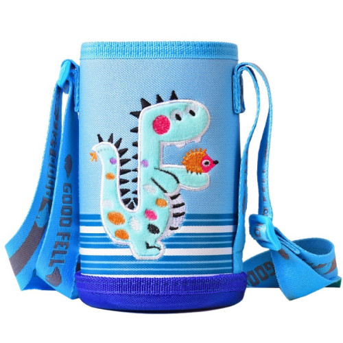 KE3C吸管杯保護套帶提繩玻璃保溫杯套兒童水杯套袋斜 KE3C吸管杯保護套帶提繩玻璃保溫杯套兒童水杯套袋斜