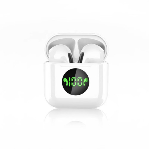 藍牙耳機pro4顯示二代無線高音質運動超長聽歌適用於蘋果安卓通用