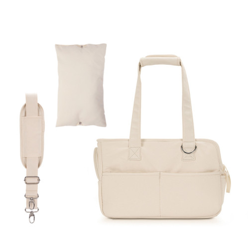 韓國時尚式外出可攜式貓包手提外帶狗包斜背寵物單肩後背包透氣貓窩 韓國時尚式外出可攜式貓包手提外帶狗包斜背寵物單肩後背包透氣貓窩