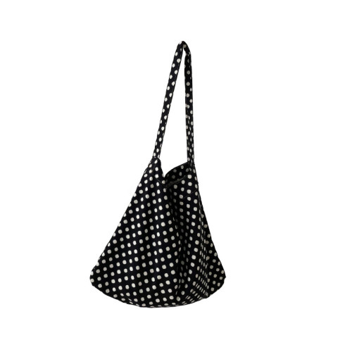 韓國東大門豹紋碎花帆布包女網紅同款印花單肩包學生帆布包女包