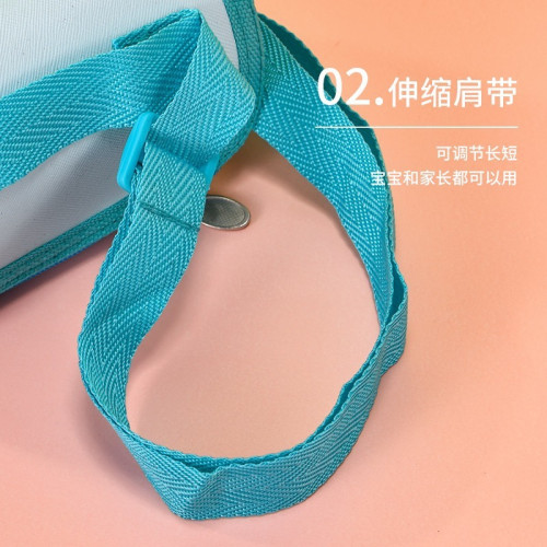 兒童保溫杯杯套水杯水壺帶口袋款可攜式防摔帶提繩小萌兔通用保 兒童保溫杯杯套水杯水壺帶口袋款可攜式防摔帶提繩小萌兔通用保