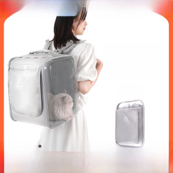 寵覔寵物外出貓包貓咪可攜式雙肩後背包狗狗大容量太空艙手提旅行狗包