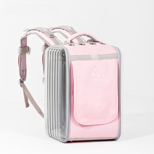 寵覔寵物外出貓包貓咪可攜式雙肩後背包狗狗大容量太空艙手提旅行狗包 寵覔寵物外出貓包貓咪可攜式雙肩後背包狗狗大容量太空艙手提旅行狗包