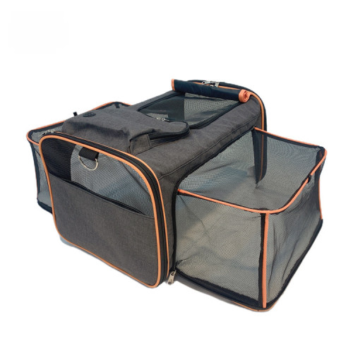 金望寵物外出單肩手提貓包大容量透氣寵物包斜背拓展貓包 金望寵物外出單肩手提貓包大容量透氣寵物包斜背拓展貓包