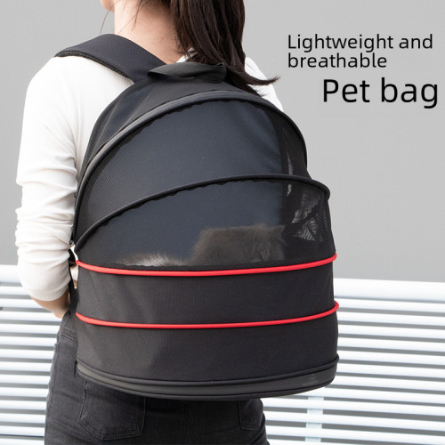 DODOPET寵物外出可攜式包夏天透氣雙肩後背包可拓展貓咪書包狗狗後背包 DODOPET寵物外出可攜式包夏天透氣雙肩後背包可拓展貓咪書包狗狗後背包