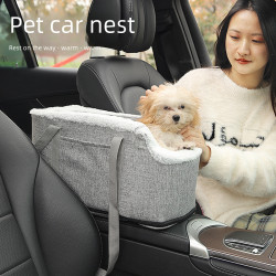 新款寵物窩汽車中控車用窩四季通用狗狗窩戶外出行貓包