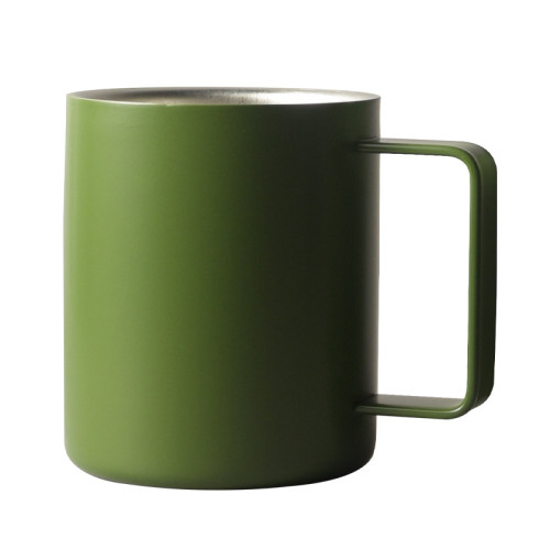 北歐ins316馬克杯咖啡杯水杯雙層防燙帶手柄高顔值杯子刻度保溫杯 北歐ins316馬克杯咖啡杯水杯雙層防燙帶手柄高顔值杯子刻度保溫杯