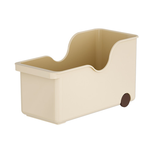 廚房收納盒櫥櫃衣櫃桌面收納帶滑輪塑膠多功能櫃子鍋蓋調料置物架 廚房收納盒櫥櫃衣櫃桌面收納帶滑輪塑膠多功能櫃子鍋蓋調料置物架