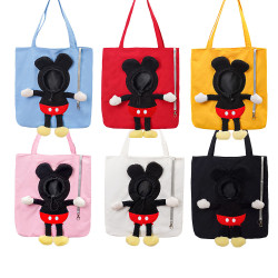 寵物外出包狗狗包貓包斜背手提袋子小型犬可露頭單肩包用品髮