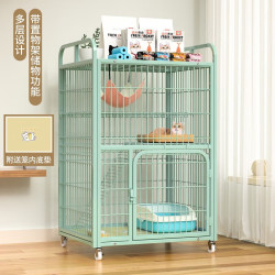 貓咪籠子家用置物架方管貓別墅超大貓屋貓窩可移動貓籠子